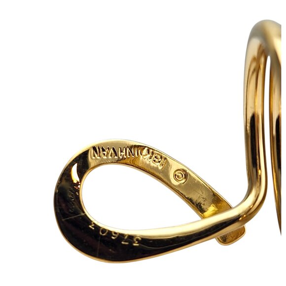 18K Yellow Gold ANKH Cross Ring #22850 - Picture 6 of 6